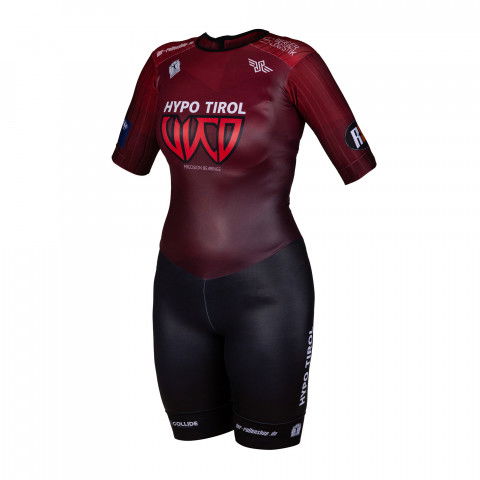 Speed Suits - Wicked Aero Racing Suit Team - Black/Maroon - Photo 1