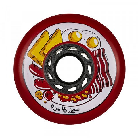 Wheels - Undercover - Foodie Nick Lomax 80mm/88a Full Profile (4 pcs.) Inline Skate Wheels - Photo 1