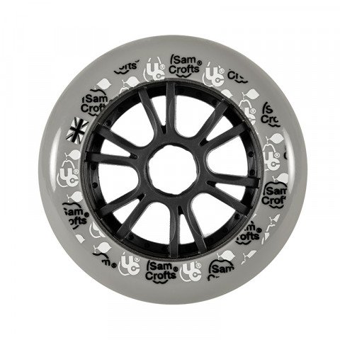 Wheels - Undercover Foodie Sam Croft ed. 2 110mm/85a Bullet Profile (1 szt.) Inline Skate Wheels - Photo 1