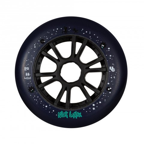 Special Deals - Undercover TV Line Nick Lomax 110mm/88a Bullet (1 pcs.) Inline Skate Wheels - Photo 1