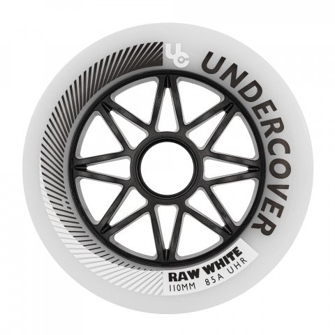 Special Deals - Undercover Raw 110mm/85a - White (1 pcs.) Inline Skate Wheels - Photo 1