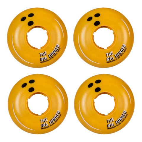 Wheels - Undercover Movie Joey Lunger 59mm/88a - Yellow (4) Inline Skate Wheels - Photo 1