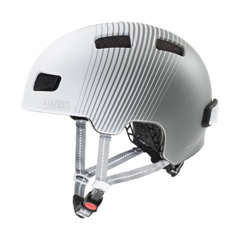 Helmets - Uvex City 4 WE - White/Grey Matt Helmet - Photo 1