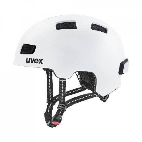 Helmets - Uvex City 4 - White Skyfall Matt Helmet - Photo 1