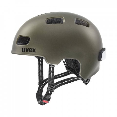 Helmets - Uvex City 4 - Green Smoke Matt Helmet - Photo 1