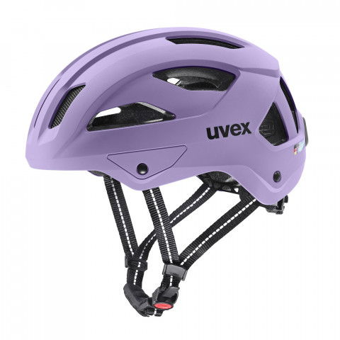 Helmets - Uvex City Stride - Lilac Matt Helmet - Photo 1