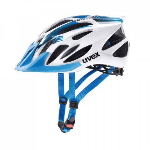 Helmets - Uvex Flash - White/Blue Helmet - Photo 1