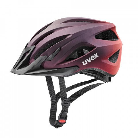 Helmets - Uvex Viva 3 Deep - Plum/Grapefruit Mat Helmet - Photo 1