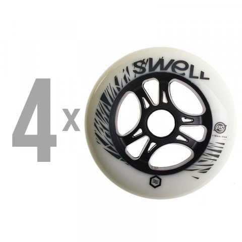 Special Deals - Powerslide Infinity Swell SHR 110mm/86a (4 szt.) Inline Skate Wheels - Photo 1