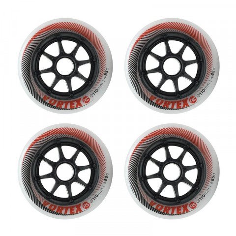 Wheels - Powerslide - Vortex 110mm/85a (4 pcs.) Inline Skate Wheels - Photo 1