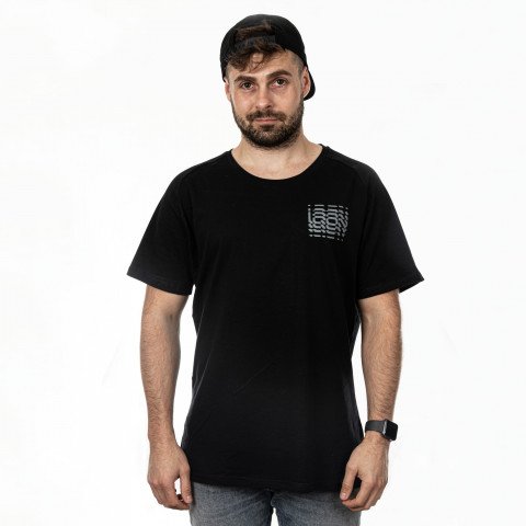 T-shirts - Iqon Explore TS - Czarny T-shirt - Photo 1