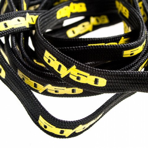 yellow and black laces