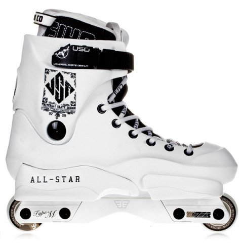 Skates - Usd Classic Throne All Star 10 - White Inline Skates - Photo 1