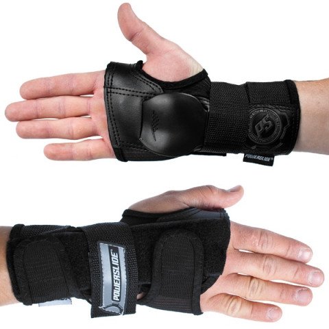 Pads - Powerslide Standard Wristguards - Black Protection Gear - Photo 1