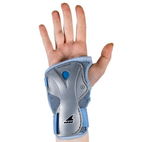 Pads - Rollerblade Lux W Wristguard - Blue Grey Protection Gear - Photo 1