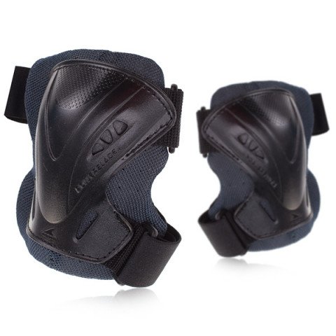 Pads - Rollerblade Pro Kneepad - Anthracite Black Protection Gear - Photo 1