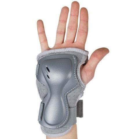 Pads - Rollerblade Pro N Activa Wristguard - Silver Protection Gear - Photo 1