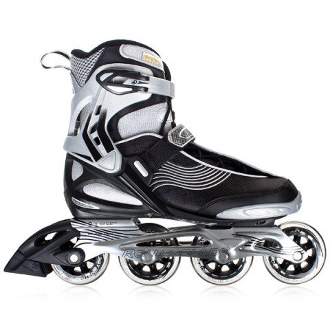 Skates - Rollerblade Spark 84 LX 10 - Black/Silver Inline Skates - Photo 1