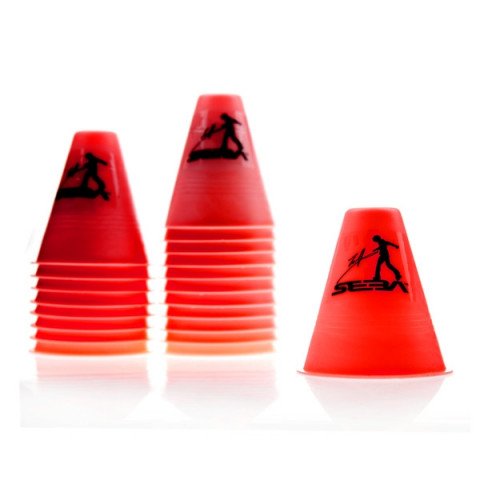 Slalom cones - Seba Slalom Cones - Red (20 pcs.) - Photo 1