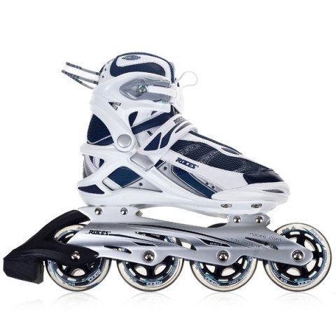 Skates - Roces Slim 200 W 10 - Blue / White Inline Skates - Photo 1