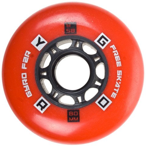 Special Deals - Gyro F2R 80mm/85a - Red Inline Skate Wheels - Photo 1