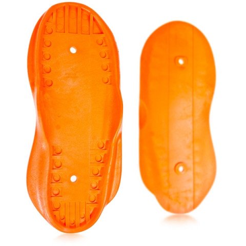 For Aggressive Skates - Usd/Deshi Carbon Soulplates - Orange - Photo 1