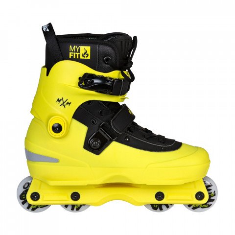 Skates - Usd Aeon 60 Mery Munoz II - Yellow/Black Inline Skates - Photo 1