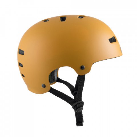 Helmets - TSG Evolution - Satin Yellow Ochre Helmet - Photo 1