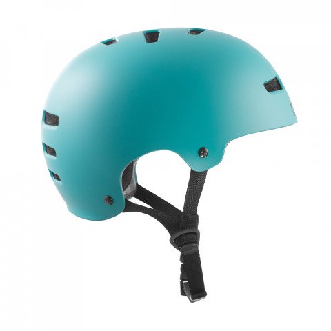Helmets - TSG Evolution - Satin Cauma Green Helmet - Photo 1