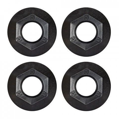 Wheels - Kizer Sliders 49mm - Black (4 pcs.) Inline Skate Wheels - Photo 1