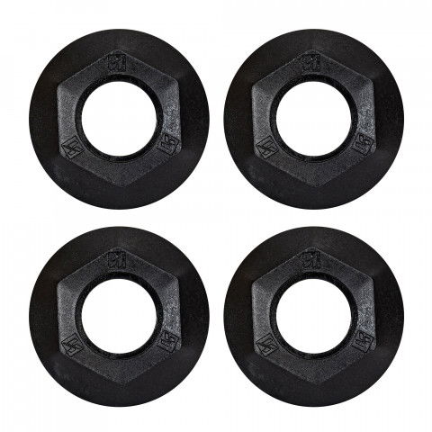 Wheels - Kizer Sliders 47mm - Black (4 pcs.) Inline Skate Wheels - Photo 1