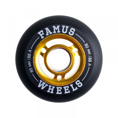 Wheels - Famus Fulgurante 80mm/88a (1 pcs.) Inline Skate Wheels - Photo 1