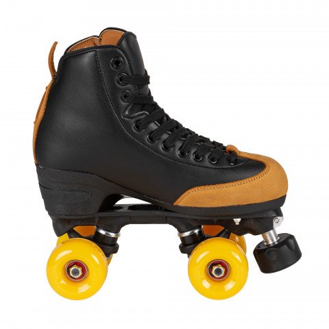 Quads - Chaya Rental - Black/Orange Roller Skates - Photo 1