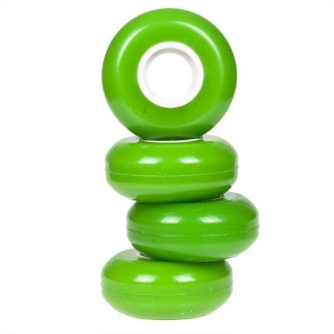 Special Deals - Usd Blank 55mm/90a - Green Inline Skate Wheels - Photo 1