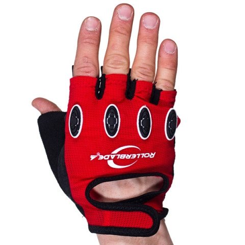 Pads - Rollerblade Race Gloves - Red Protection Gear - Photo 1