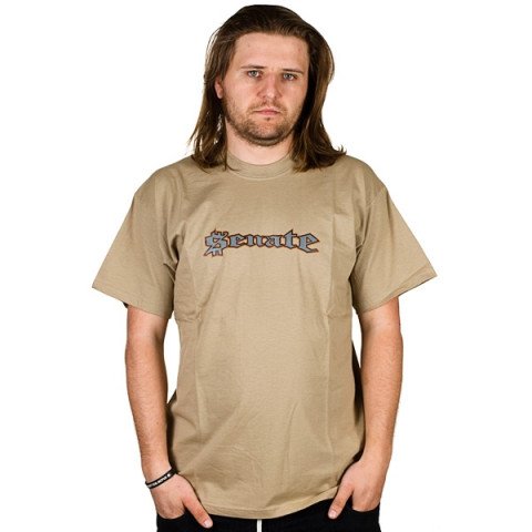 T-shirts - Senate Classic Logo T-shirt - Nut-brown T-shirt - Photo 1
