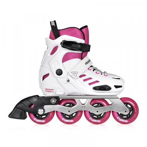 Skates - Powerslide One Khaan Junior SQD - Pink Inline Skates - Photo 1