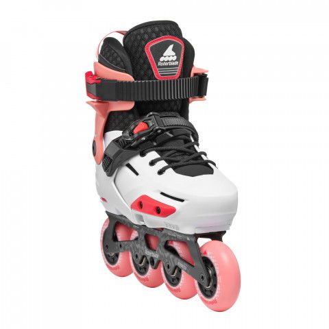 Rollerblade Apex - Platinum/Coral - Bladeville Rollerblade Apex - Platinum/Coral - Bladeville
