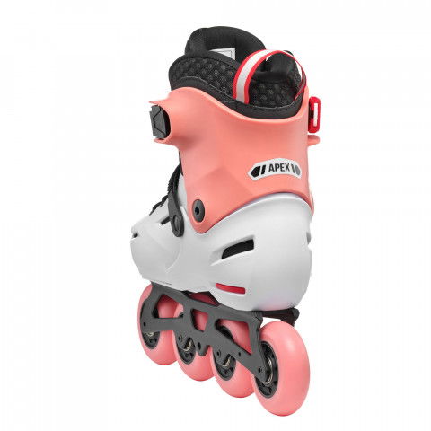 Rollerblade Apex - Platinum/Coral - Bladeville Rollerblade Apex - Platinum/Coral - Bladeville