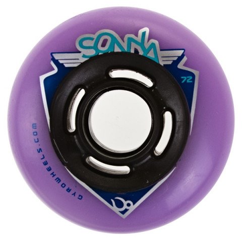 Special Deals - Gyro Sonia 72mm/86a - Purple Inline Skate Wheels - Photo 1