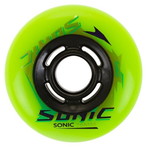 Special Deals - Gyro Sonic 76mm/86a - Green Inline Skate Wheels - Photo 1