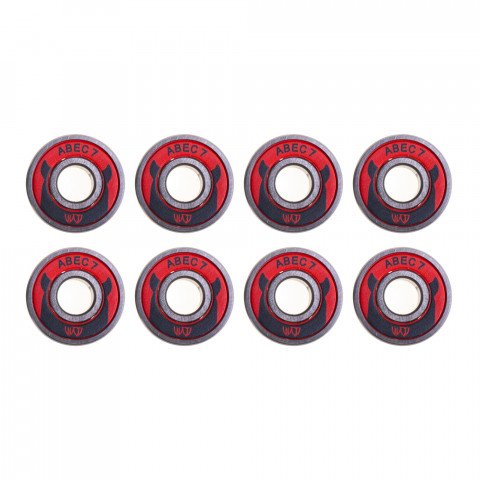 Bearings - Wicked - Abec 7 Freespin 608 (8 pcs.) - Lucy Pack Inline Skate Bearing - Photo 1