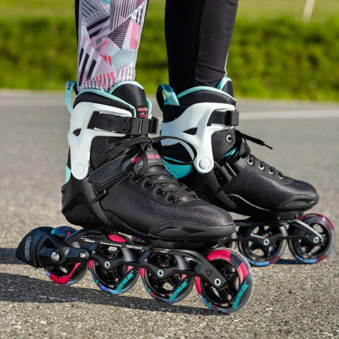 Powerslide Phuzion Radon 90 - Teal Inline Skates