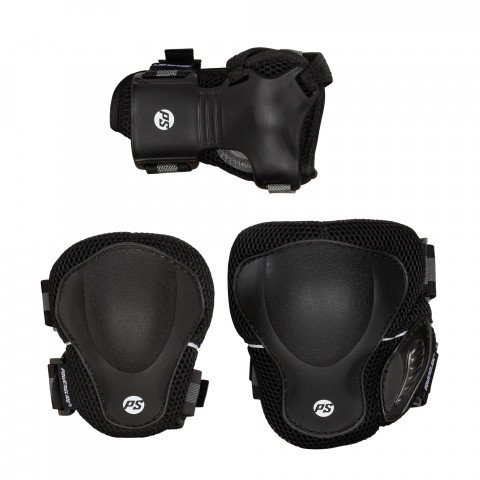 Pads - Powerslide Pro Set - Black Protection Gear - Photo 1