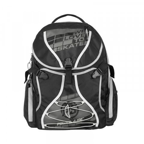 Backpacks - Powerslide Sports Backpack - Black/Silver Backpack - Photo 1