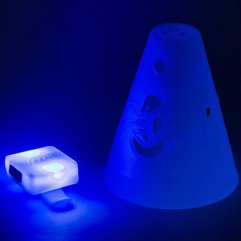 Slalom cones - Powerslide Cones (10 szt.) + 5 Blue LED - Photo 1