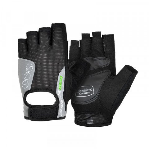 Badeværelse support grad Powerslide Nordic Glove - Srebrno/Czarna Protection Gear