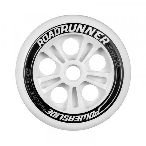 Wheels - Powerslide - PU Roadrunner II 150mm/85a (1 pcs.) Inline Skate Wheels - Photo 1