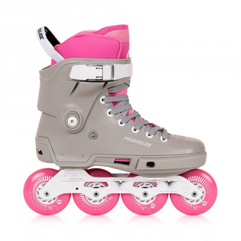 Skates - Powerslide Next SL 80 - Grey/Pink Inline Skates - Photo 1