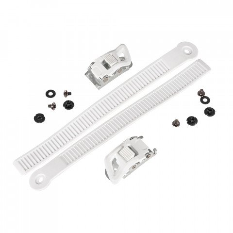 Buckles / Velcros - Usd Shadow Buckle Strap - White - Photo 1